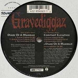 Gravediggaz - Diary Of A Madman / Constant Elevation