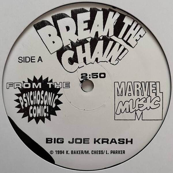 Big Joe Krash (KRS-One) - Break The Chain (鬼レア オリジナル プロモ)
