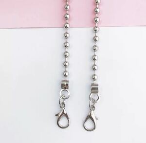  chain strap smartphone shoulder strap 6 number 6mm silver wallet chain 