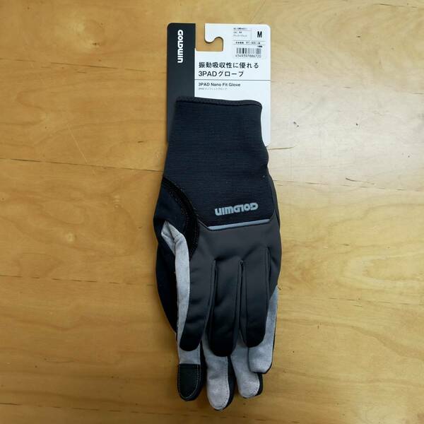 3PAD NANO Fit GLOVE　Mサイズ　ブラック　GOLDWIN　ゴールドウィン