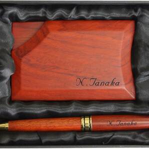 【名入れできる木製ボールペン】 木製名刺入れ 贈り物 プレゼント