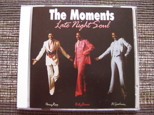 ☆THE MOMENTS モーメンツ♪Late Night Soul☆甘茶 sweet soul☆SEQUEL NEM CD 626☆UK盤CD☆