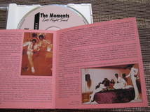 ☆THE MOMENTS モーメンツ♪Late Night Soul☆甘茶 sweet soul☆SEQUEL NEM CD 626☆UK盤CD☆_画像2