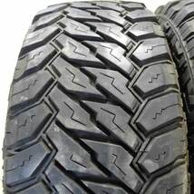 現品限り夏2本SET 会社宛送料無料 265/60R18 LT monSTA muoWARRIOR マッドウォーリアー マッド ホワイトレター 2021年製 ランクル NO,E0887_画像3