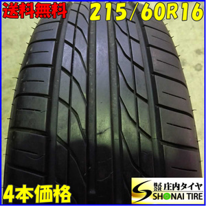 夏4本SET 会社宛 送料無料 215/60R16 95H ヨコハマ PRACTIVA 2021年製 ウィンダム エスティマ クラウン マークX オデッセイ CX-3 NO,E0945