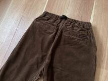 1.4万★別注・限定 GRAMICCI × FREAK'S STORE / BAKER NN CORD PANT / BROWN / S /グラミチ ベイカー コーデュロイ ニューナロー パンツ_画像5