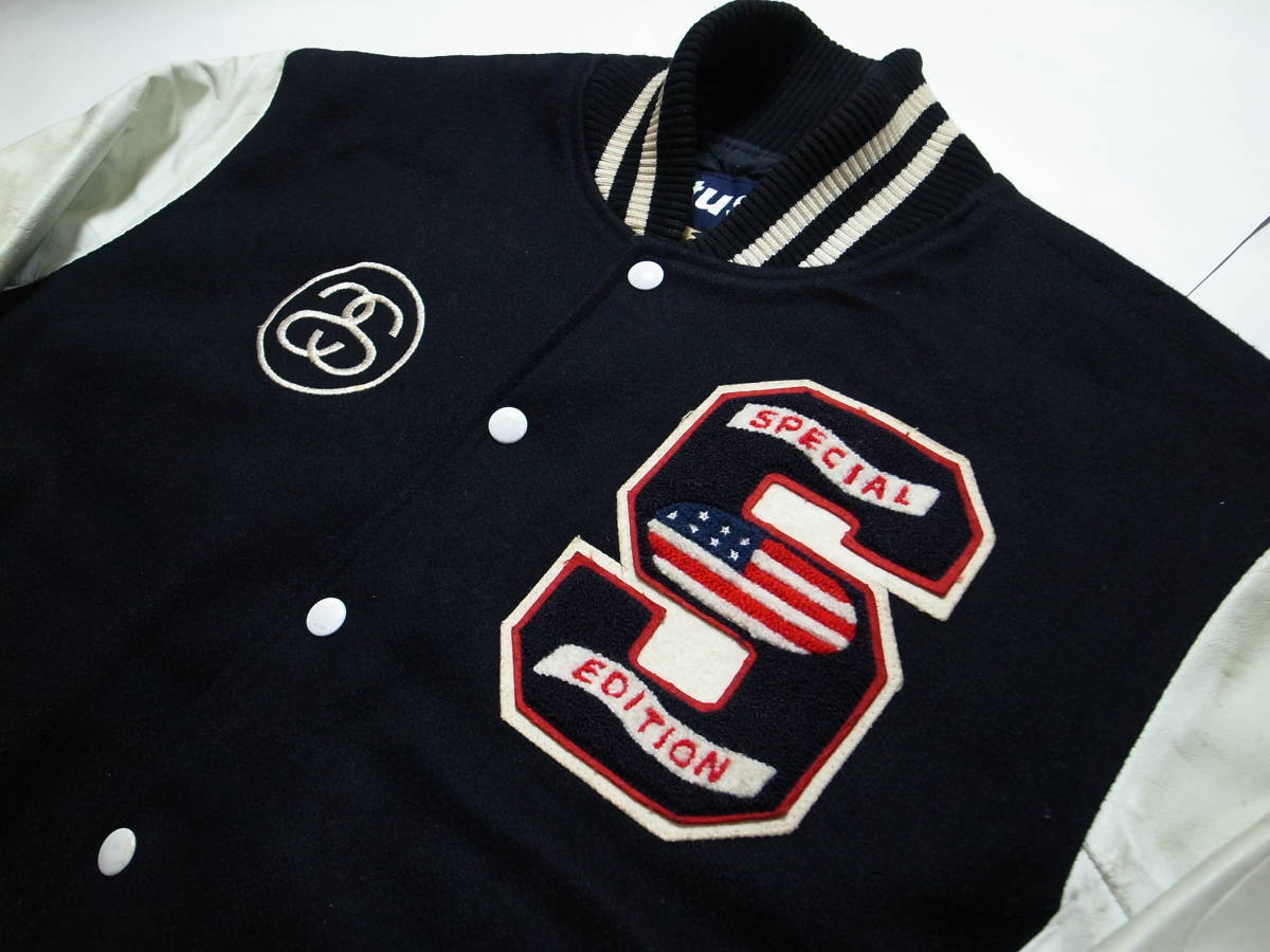 ヤフオク! -stussy スタジャンの中古品・新品・未使用品一覧