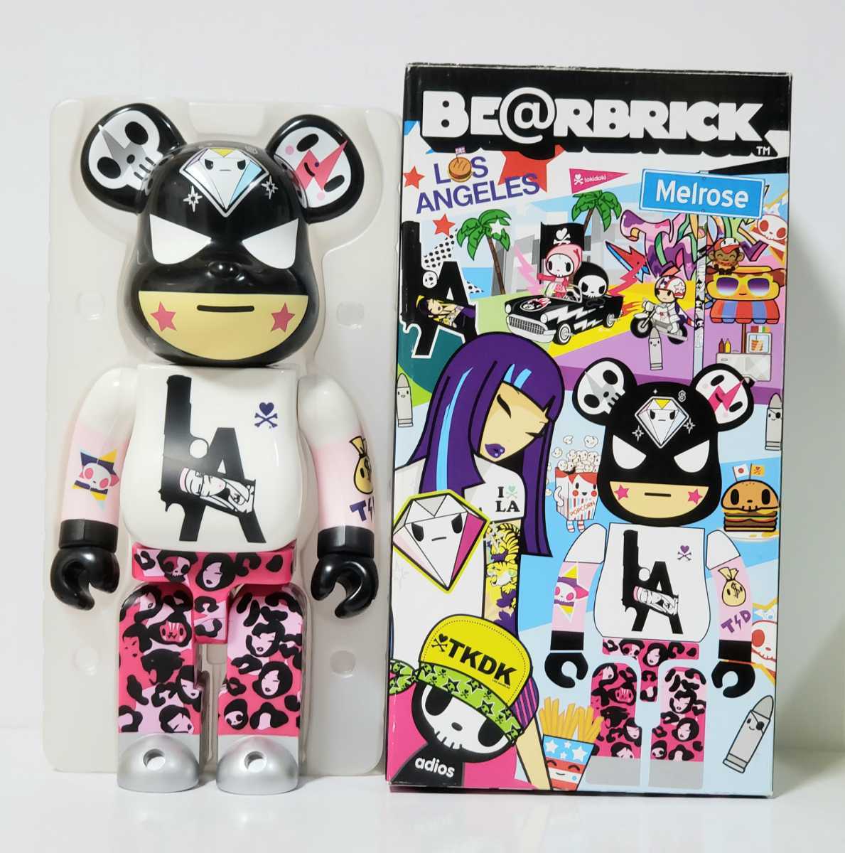 美品 BE@RBRICK ベアブリック tokidoki トキドキ 400% | monsterdog.com.br