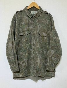 USA製 80’s MOSSY OAK 長袖 ツリーカモフラージュシャツ ヴィンテージ