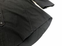 HUGO BOSS ヒューゴボス ドレスシャツ FC2314 メンズ XLサイズ ブラック 長袖 BOSS ORANGE 黒_画像5