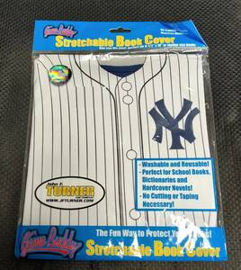 ヤンキース　ブックカバー New York Yankees stretchable BOOK Cover 