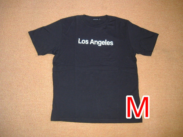 半袖Ｔシャツ★LOS ANGELES★黒★Ｍサイズ