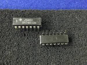 SN74S10N【即決即送】TI TTL NAND ゲート [418Tg/298087M] Texas Triple 3-Input Positive NAND Gates ４個