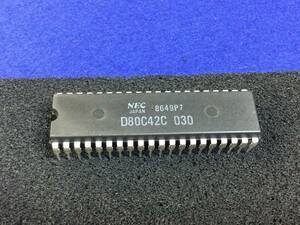 UPD80C42C-030【即決即送】NEC 8-Bit マイクロコントローラー　[216Tp/298428M] NEC 8-Bit Micro Controller Unit(MCU) D80C42C　１個