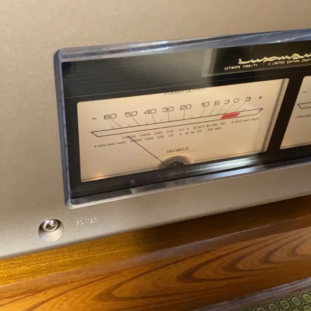ラックスマン パワーアンプ B-12 通電確認済み ジャンク品扱い 希少品