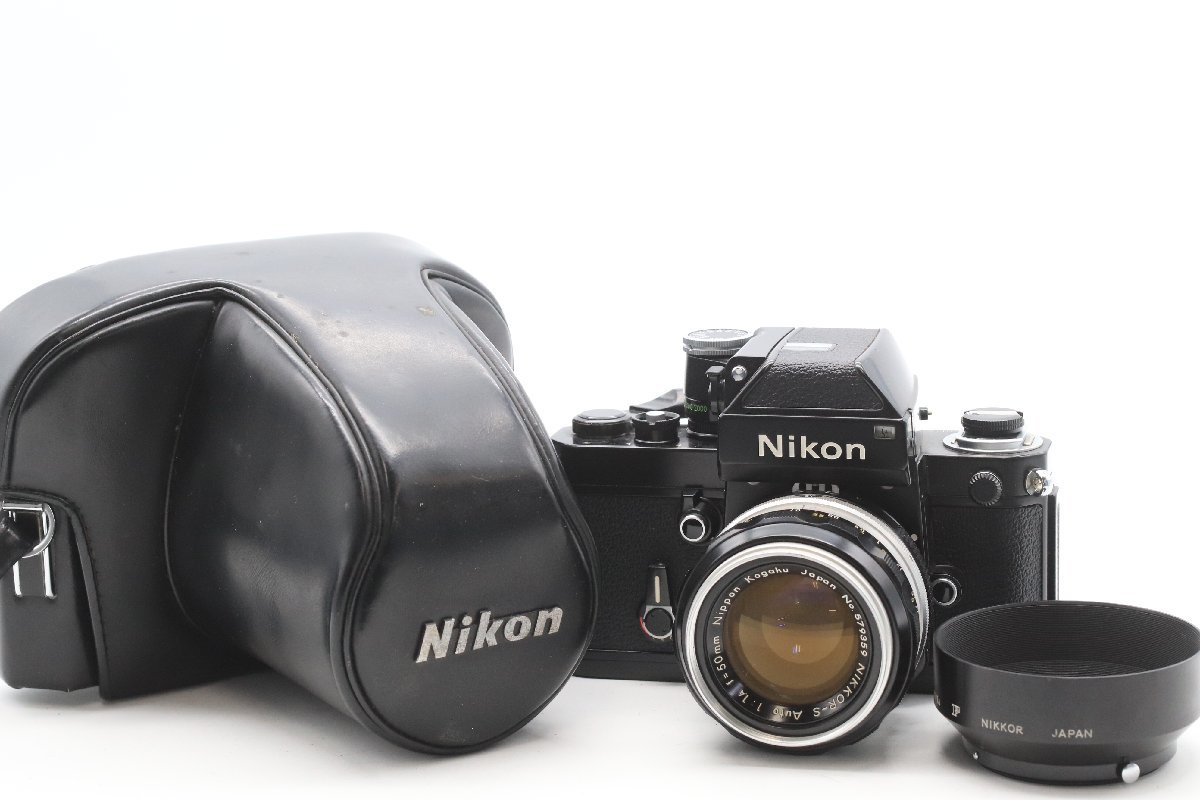 ニコン F2フォトミック NIKKOR-S Auto 1:1.4 f=50mm フィルムカメラ 