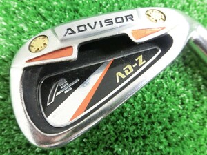 ♪Daiwa ダイワ ADVISOR AD-Z アドバイザー / 7番 アイアン 単品 純正カーボンシャフト ADVISOR AD-Z FLEX‐R ♪M1029