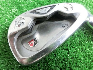 ♪Wilson ウイルソン Wilson Staff Nc6 Multi Compo / 5番 アイアン 単品 純正カーボンシャフト Nano FLEX FLEX-R ♪M1616