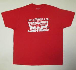リーバイス　Levi's　Tシャツ　T-shirt　 リーヴァイ・ストラウス　アパレル　ジーンズ　古着　メンズL