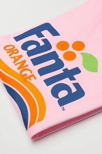 ファンタ　FANTA　オレンジ　Tシャツ　T-shirt　長袖　ロングスリーブ　ピンク　メンズS　コカ・コーラ　Coca-Cola　炭酸飲料