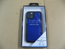 IO DATA(アイオーデータ) iPhone 11 Pro 5.8インチ用 HYBRID CASE Etanze 化学強化ガラス＆TPU複合素材ケース 星空ブルー BKS-IPE19SSBU_画像1