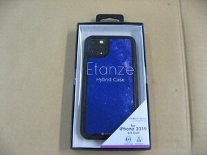 IO DATA(アイオーデータ) iPhone 11 Pro Max 6.5インチ 用 HYBRID CASE Etanze 化学強化ガラス＆TPU複合素材ケース 星空 BKS-IPE19LSBU