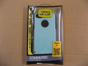 OtterBox Commuter for iPhone 5c - コミューター LILY (アクアブルー/バイオレットパープル) OTB-PH-000102