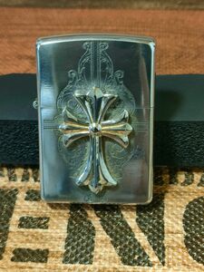 立体Cross　Zippo　立体メタル　クロスジッポー　06年製 H 06 