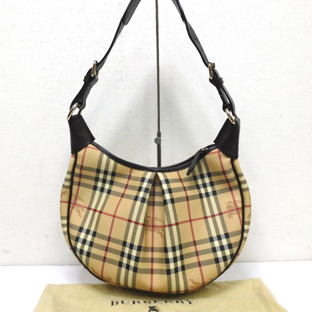 ヤフオク! -「バーバリー ノバチェック バッグ」(ショルダーバッグ ...