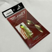 【特価】KHAN BAITS カンベイツ スピナーベイト 1/2oz タンデムウィロー ブルーギル 韓国 ブラッドリー・ヤン_画像1