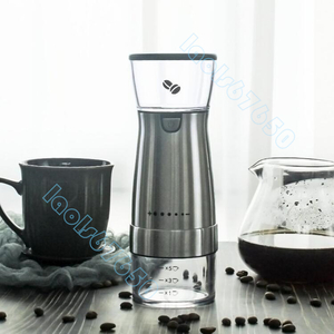 electric coffee mill stylish .. Mill legume .. coffee .... machine one touch automatic .. sudden speed .. coffee grinder USB rechargeable 