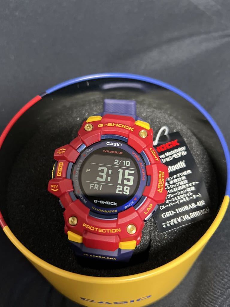 カシオ G-SHOCK ジー・スクワッド FC Barcelona Matchday ...