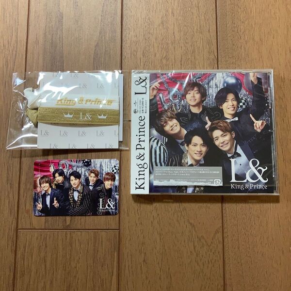 King & Prince CD L& 通常盤 トレーディングカード/歌詞フォトブックレット、特典付