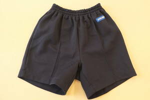 [ стоимость доставки Y185] спортивная форма укороченные брюки шорты 140cm темно-синий ребенок Kids Junior 