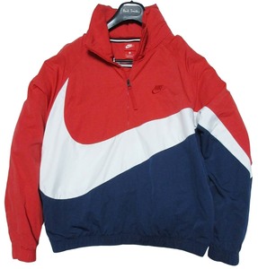 定価12,960円 ナイキ NIKE AS M NSW JKT HD ANRK WVN QS ウーブン HD アノラックジャケット ビッグスウッシュ AT4489-614