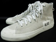 エーライフ × アディダス 最上級ライン コンソーシアム ALIFE × adidas NIZZA HIGH CREAM WHITE GX8140 スニーカー_画像1