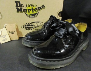 レア！ 定価26,400円 Dr.Martens × Ray BEAMS 別注 パテント カーフレザー 3eye ドクターマーチン ビームス 牛革 シューズ リボン