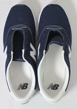 15 03185 ☆ ニューバランス スニーカー 26.5cm NAVY AM55NIW 男女兼用【USED品】_画像4