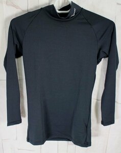 15 03182 * [ Mizuno ] Vaio gear shirt high‐necked long sleeve Junior 160 black 32MA1450[ outlet ]