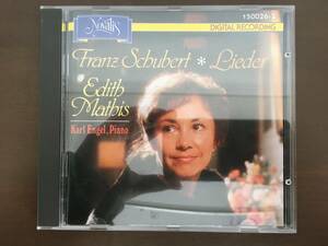 CD/FRANZ SCHUBERT ・ LIEDER　Edith Mathis　Karl Engel, Piano【J20】 /中古