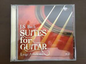 2CD/J.S.BACH　Suites for Guitar/【J21】 /中古