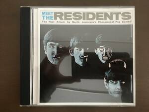 CD/THE RESIDENTS　present　MEET THE RESIDENTS/【J21】 /中古