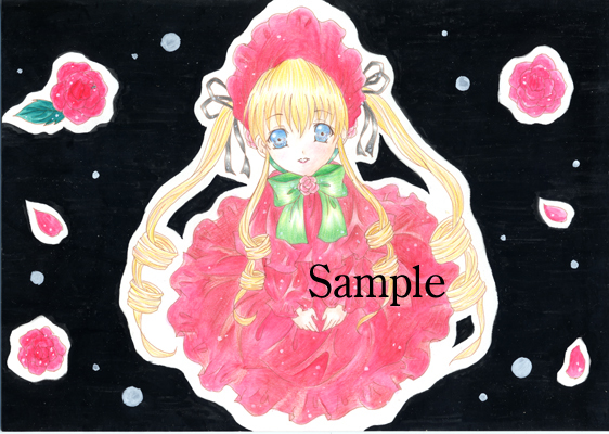 ▽Doujin Hand-Drawn artwork illustration Rozen Maiden Shinku 2 Free shipping, comics, anime goods, others
