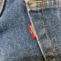 80s Levi's 501 リーバイス 84年製 USA製 524 赤耳後モデル 内股シングル デニムパンツ ジーンズ 32×36_画像6