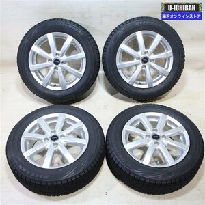 175/65R15 アクア スイフト スペイド フィールダー 等 トップラン 5.5-15+45 4H100 ブリヂストン レボGZ 15インチ 4本セット 009