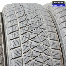 225/60R17 SJ系フォレスター BR系アウトバック等 ユーロスピード 7-17+50 5H100 ブリヂストン DM-V2 17インチ スタッドレス 4本セット 009k_画像9