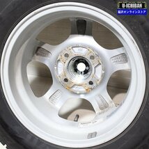 145/80R13 軽 軽自動車 等 トップラン 4-13+45 4H100 ブリヂストン レボGZ 13インチ スタッドレス 4本セット 009k_画像6