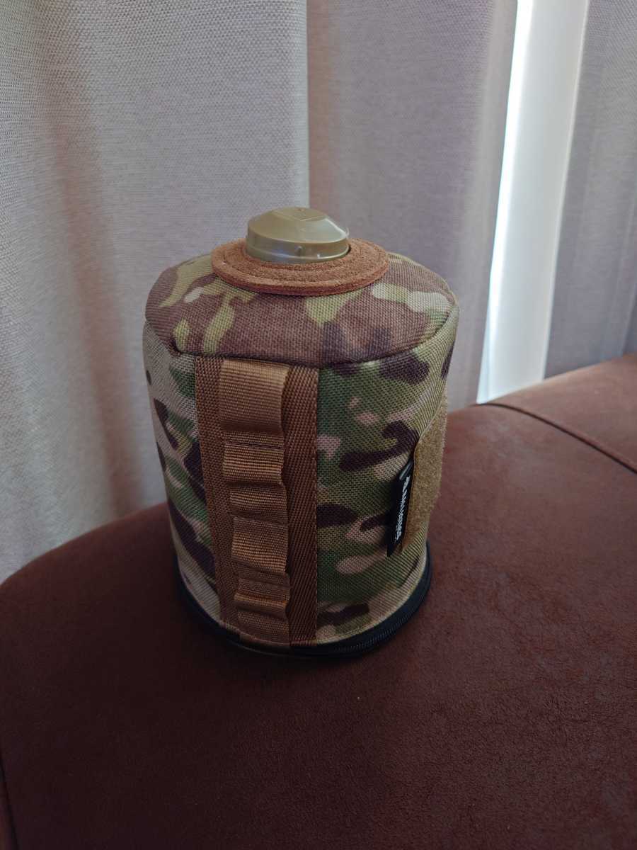 2点セット】鉄仮面 黒騎士 OD缶 カバー 250サイズ+トーチ ゴールゼロ-