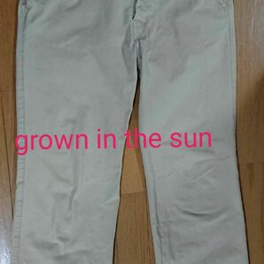 grown in the sun チノパンツ 綿 サイズ 1