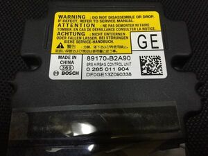 AB3256 タント LA600/LA610S 89170-B2A90 エアバッグ コンピューター ECU リビルト保証付き。 エアーバック エアバック　